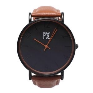 PX Men’s Watch – Black and Brown – New